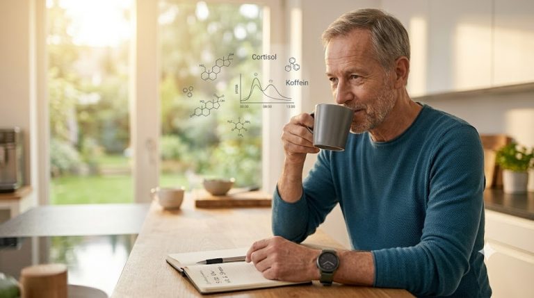 Koffein, Cortisol und die besondere Frage nach dem Morgen